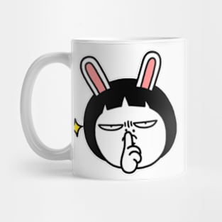 The Hard Life by Hozo - KakaoTalk Friends (Silence is Golden) Mug